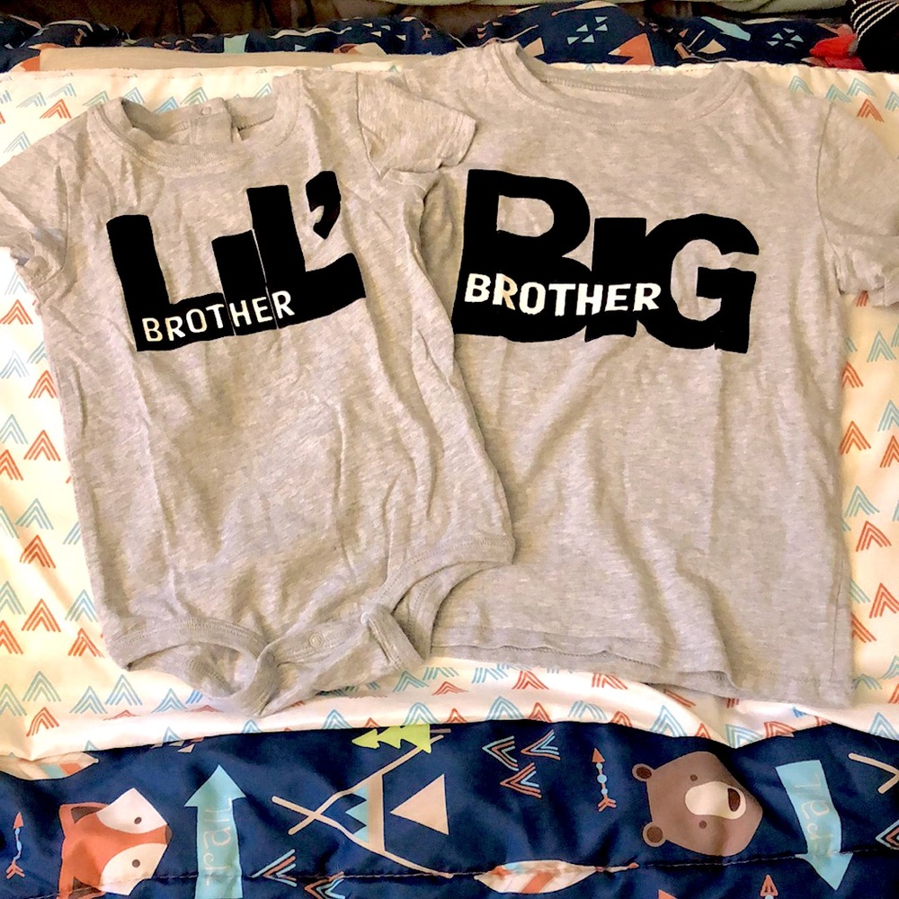 Big brother and little brother shirt